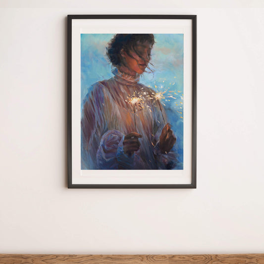 "Sparkler No.001" Fine Art Print